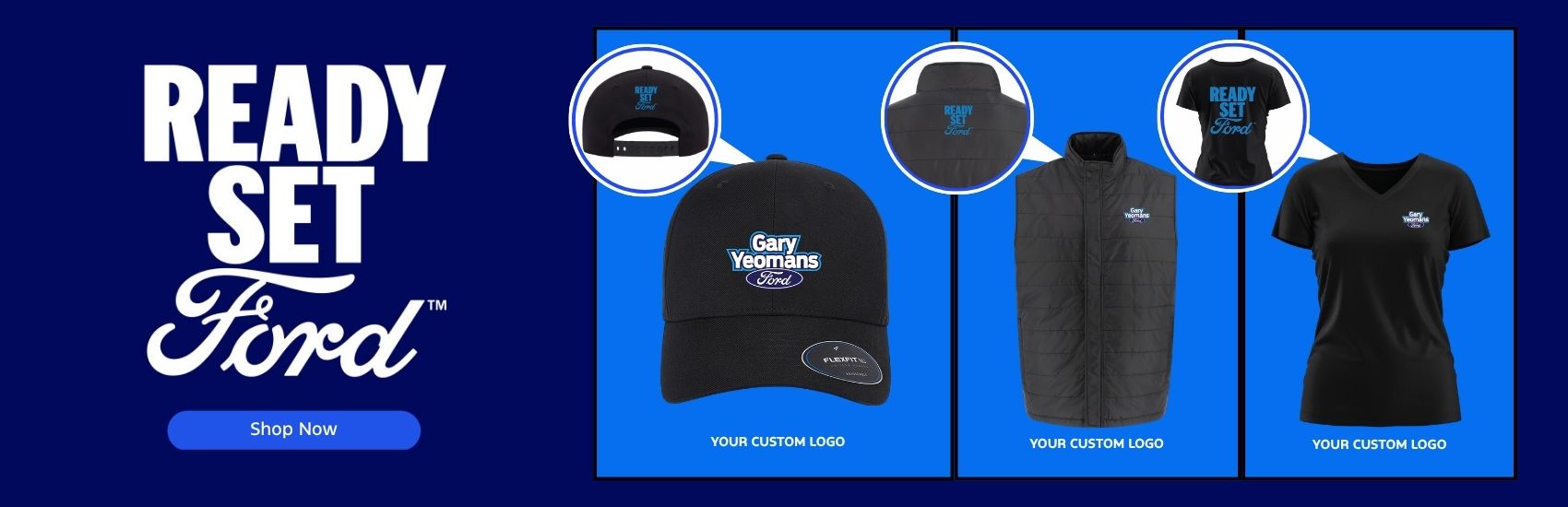 Ready Set Ford Logo Customization