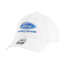 Ford Racing Logo White Slide Back Hat