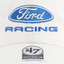 Ford Racing Logo White Slide Back Hat
