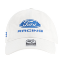 Ford Racing Logo White Slide Back Hat