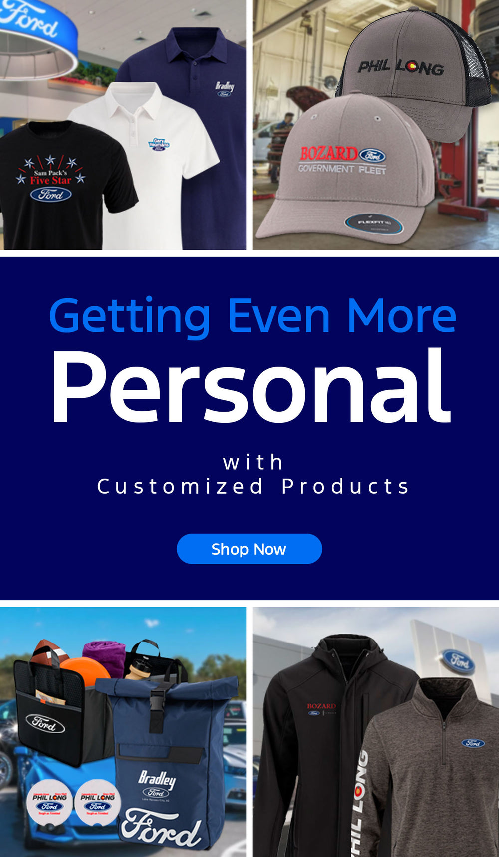 Official Ford® Dealer Merchandise