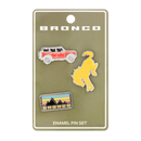 Bronco Pin Set