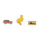 Bronco Pin Set