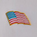 Enchante x Ford Racing white long sleeve waffle T-shirt, detail