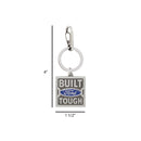 Built Ford Tough Logo Keychain