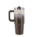 Ford Bronco Stainless Tumbler with Handle