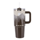 Ford Bronco Stainless Tumbler with Handle