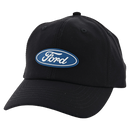 Ford Logo Men's Oval Silicone Patch Slideback Hat