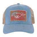 Ford Mustang Patriotic Pony Snapback Hat