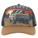 Ford Trucks Vintage Patriot Snapback Hat