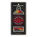 Ford Bronco Free Wheeling 3-Pack Patch Set