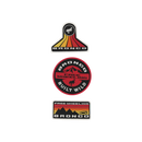 Ford Bronco Free Wheeling 3-Pack Patch Set