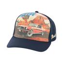 Ford Mustang Vintage Route Trucker Hat