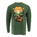 Ford Bronco Men's Built Wild Badge Long Sleeve T-Shirt