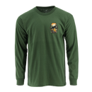 Ford Bronco Men's Built Wild Badge Long Sleeve T-Shirt