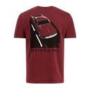Mustang Men's Car on Road Graphic T-Shirt