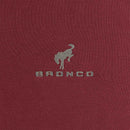 Bronco Stacked Logo Men's 1/4 Zip Pullover Sweatshirt