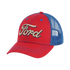 Ford Logo Americana Script Trucker Hat