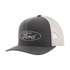 Ford Oval Raised Silicone Snapback Hat