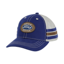Ford Logo Parts And Service Striped Trucker Hat