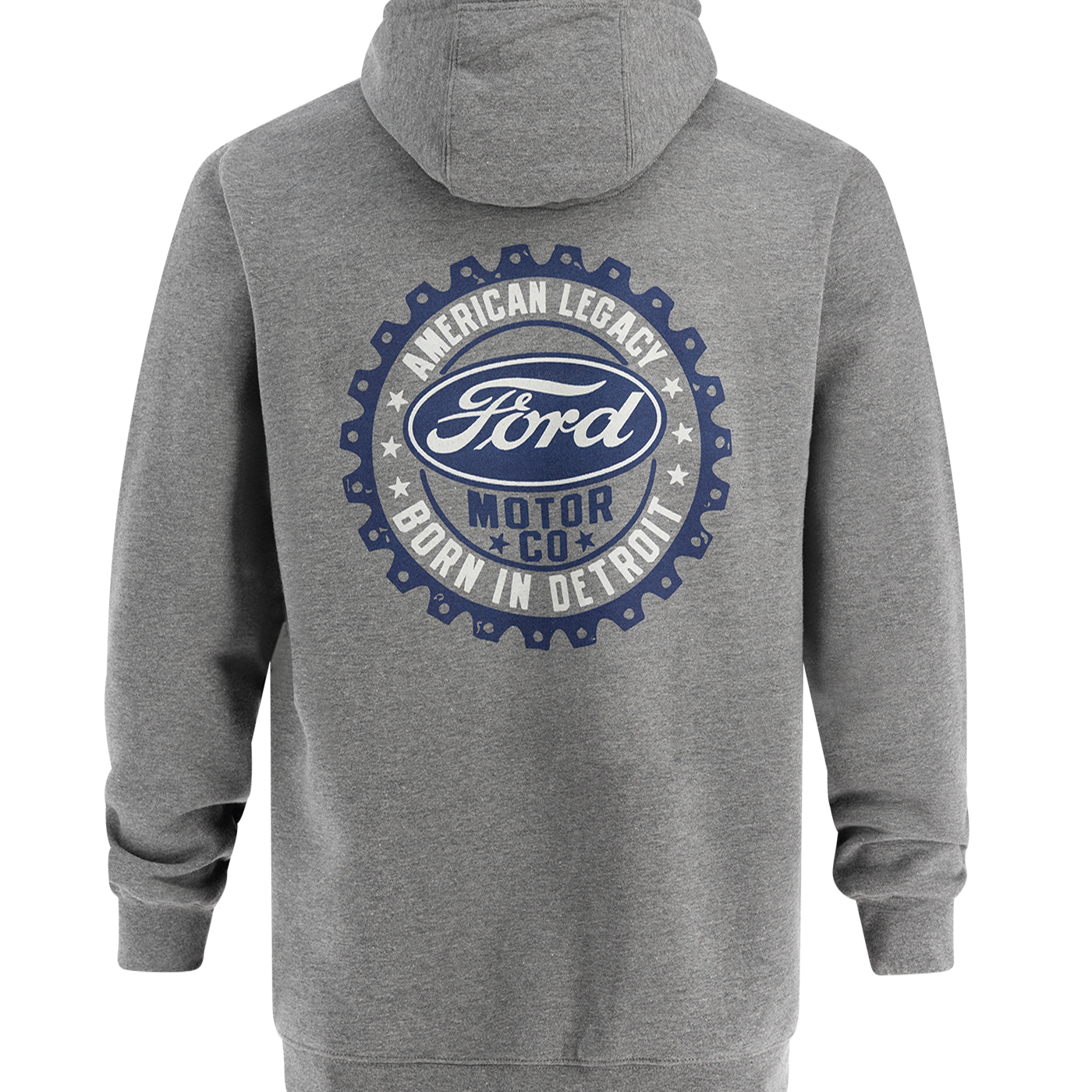 Ford Logo American Legacy Hooded Pullover Sweatshirt - Official Ford ...