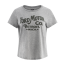 Ford Logo Grey Vintage Women T-Shirt