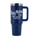 Ford Logo Navy Vintage Tumbler