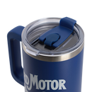 Ford Logo Navy Vintage Tumbler