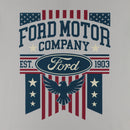 Ford Logo Men's Patriotic MIU T-Shirt