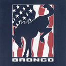 Bronco Flag Men's T-Shirt