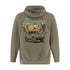 Bronco Desert Men's Hooded Pullover Fleece