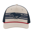 Ford Mustang Blue Streak Pony Patch Snapback