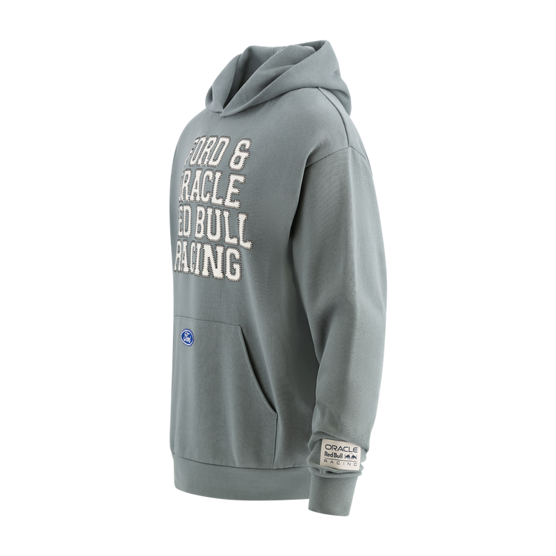 Ford Racing x Oracle Red Bull Racing Grey Oversized Hoodie - Official ...