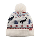 Ford Bronco 2026 Holiday Plaid Pom Beanie