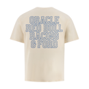 Ford X ORBR T-shirt unisexe surdimensionné à épaules tombantes pour adulte