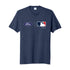 Ford X MLB Port & Co Fan Favorite T-shirt mélangé pour hommes