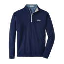 Ford Executive Peter Millar SCRIPT LOGO Men's Perth Stretch Loop Terry Quarter-Zip Pullover