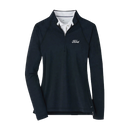 Ford Executive Peter Millar SCRIPT LOGO Women's Raglan Sleeve Perth Layer Quarter-Zip Pullover