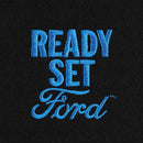 Ready Set Ford Dealer Logo Men's 1/4-Zip Fleece