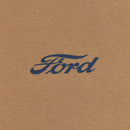 Ford Logo V8 Circle Pullover Hooded Sweatshirt in Otter — detail 1