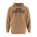 Ford Trucks 4 X 4 Men's Pullover Hooded Sweatshirt in Otter — front