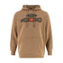 Ford Trucks 4 X 4 Men's Pullover Hooded Sweatshirt in Otter — front