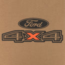 Ford Trucks 4 X 4 Men's Pullover Hooded Sweatshirt in Otter — detail 1
