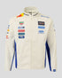 Oracle Red Bull Racing x Ford Racing cream and blue motor jacket, front