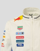 Oracle Red Bull Racing x Ford Racing cream and blue motor jacket, view 08